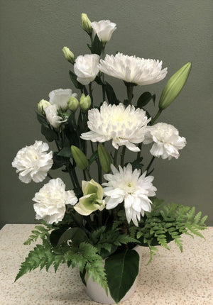 Open image in slideshow, Elegance all white - Spring Hill Florist
