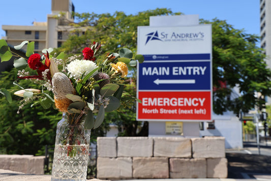 Flower Delivery to St Andrews War Memorial Hospital, Spring Hill